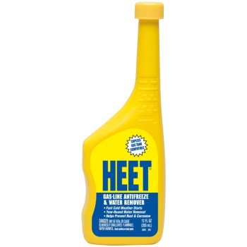 Heet 28201 Gas Line Anti-Freeze and Water Remover, 12 oz Bottle