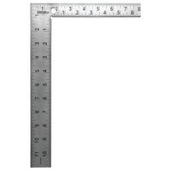 Johnson Easy-Read Series CS10 Carpenter's Square, Steel