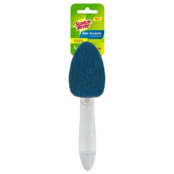 Scotch-Brite 450-4 Dishwand, Foam Bristle, Plastic Handle