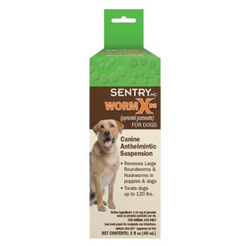 Sentry WormX DS 17500 Dog Dewormer, Liquid, 2 oz, Bottle