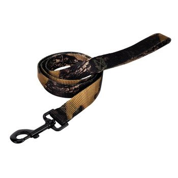 Guardian Gear 2950097 Hunting Lead, 48 in L, 1 in W, Nylon Line, Camo, Fastening Method: Spring Snap, M, L Breed