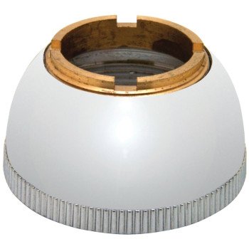 Danco 88756 Faucet Cap Assembly, 7/8 in ID, 1-3/4 in OD, Brass, Chrome Plated