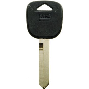 Hy-Ko 12005H71 Key Blank, Brass, Nickel, For: Ford, Lincoln, Mercury Vehicles