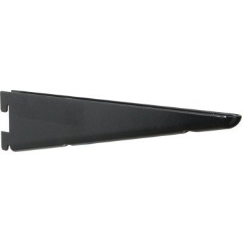 Knape & Vogt 182 182 BLK 10.5 Shelf Bracket, 11.2 in L, Steel