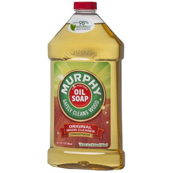 Murphy Oil Soap 1163 Oil Soap, 32 oz Bottle, Liquid, Citrus, Amber