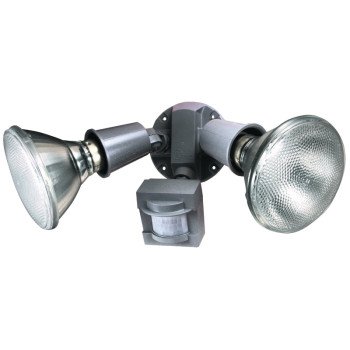 FLOODLIGHT SCRTY MOTN 2LT GRAY