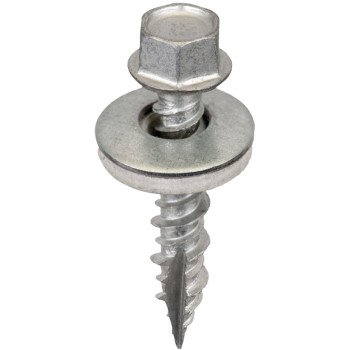 Acorn International SW-MW1G250 Screw, #9 Thread, High-Low, Twin Lead Thread, Hex Drive, Self-Tapping, Type 17 Point, 250/BAG