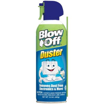 Max-Pro 152-112-226 Air Duster, 10 oz Can, Gas, Slight Ether