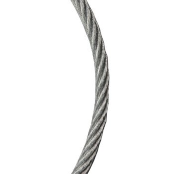 Baron 695941 Cable, 1/16 in Dia, 500 ft L, 96 lb Working Load, Galvanized