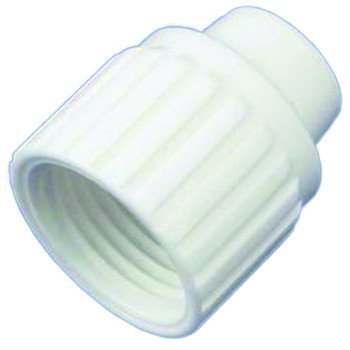 Flair-It 16860 Pipe Cap, 1/2 in, PEX, White