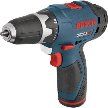 Bosch PS31-2A Drill/Driver Kit, Battery Included, 12 V, 3/8 in Chuck, Single Sleeve Chuck