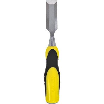 STANLEY 16-308 Chisel, 1/2 in Tip, 9-1/4 in OAL, Chrome Carbon Alloy Steel Blade, Ergonomic Handle