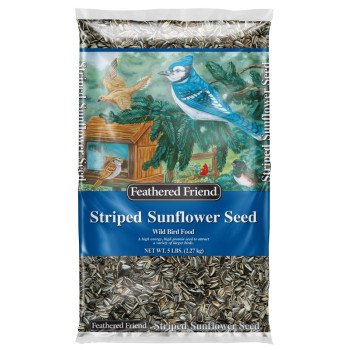 Feathered Friend 14467 Striped Sunflower Seed, 5 lb