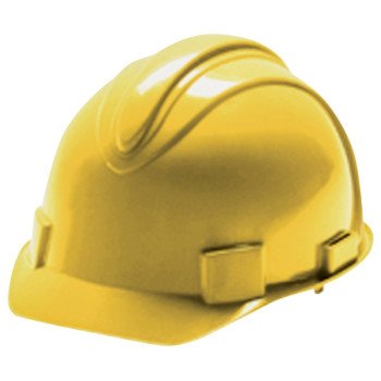 Jackson Safety 3013370 Hard Hat, 11 x 9-1/2 x 8-1/2 in, 4-Point Suspension, HDPE Shell, Yellow, Class: C, E, G