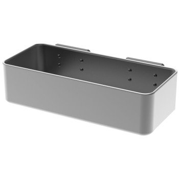 Traeger Pop-And-Lock BAC612 Storage Bin, Steel, Powder-Coated, For: Grills with P.A.L. Pop-And-Lock Accessory Rail