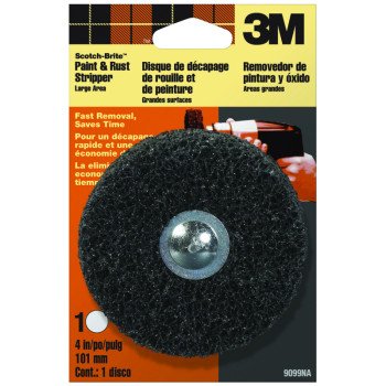 3M 9099 Paint and Rust Stripper Kit, 4 in Dia