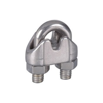 National Hardware V4230 Series N348-896 Wire Cable Clamp, 3/16 in Dia Cable, Stainless Steel