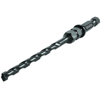 Irwin 1870568 Installer Bit, 3/16 in Dia, 5 in OAL, Spiral Flute, 2-Flute, 1/4 in Dia Shank, Quick-Change Shank