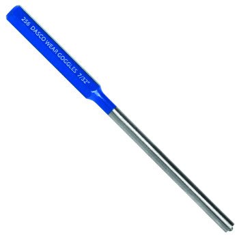 Dasco Pro 253-0 Roll Pin Punch, 1/8 in Tip, 4 in L, Steel