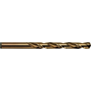 Irwin 63132 Jobber Drill Bit, 1/2 in Dia, 6 in OAL, Spiral Flute, 1/2 in Dia Shank, Cylinder Shank