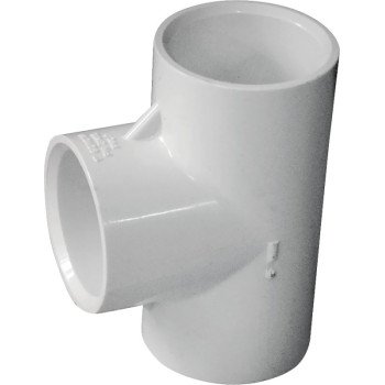 IPEX 435777 Pipe Tee, 1 in, Socket, PVC, White, SCH 40 Schedule, 150 psi Pressure