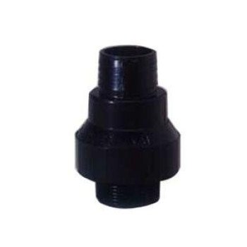 Boshart PE-SPC125 Check Valve, 1-1/4 x 1-1/2 in, MPT X Barb/Slip, PVC Body