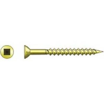 Simpson Strong-Tie Strong-Drive WSNTL134S Subfloor Screw, #8 Thread, Flat Head, #3 Drive, 300 Stainless Steel