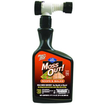 Moss Out! 100503872 Moss Killer, Liquid, Spray Application, 27 oz Bottle