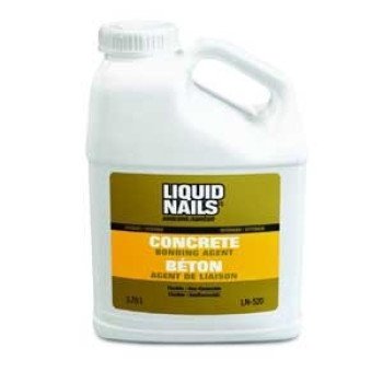 Liquid Nails 5119864 Concrete Bonding Agent, White, 946 mL