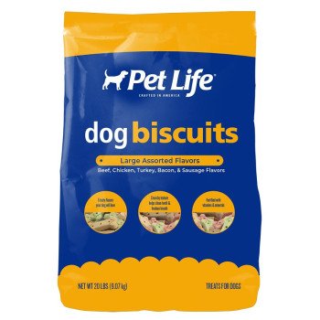 Pet Life 984 Dog Biscuit, L Breed, 20 lb