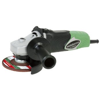 Metabo HPT G12SA4M Slide Switch Angle Grinder, 10.5 A, 5/8-11 Spindle, 4-1/2 in Dia Wheel, 11,500 rpm Speed