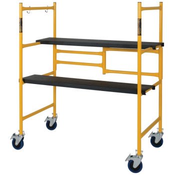 Metaltech I-IMCN Portable Scaffold, 9 ft H Adjustment, 500 lb