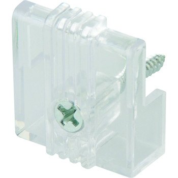 OOK 50226 Mirror Clip Set, Plastic, Clear, Wall Mounting