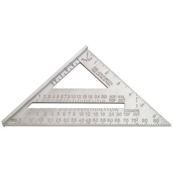 Johnson RAS-1B Rafter Square, Aluminum, 7 in L