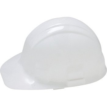 Jackson Safety 3000064 Hard Hat, 11 x 9 x 8-1/2 in, 6-Point Suspension, HDPE Shell, White, Class: C, E, G