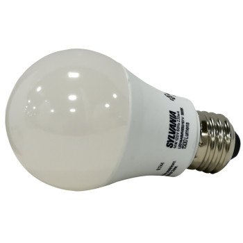 Sylvania 79294 LED Bulb, General Purpose, 100 W Equivalent, E26 Lamp Base, Frosted, Cool White Light, 5000 K Color Temp