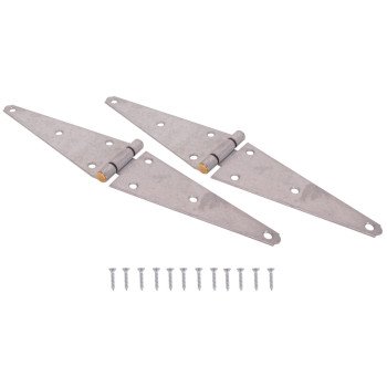 ProSource HSH-G08-C2PS Strap Hinge, 2.8 mm Thick Leaf, Steel, 180 Range of Motion