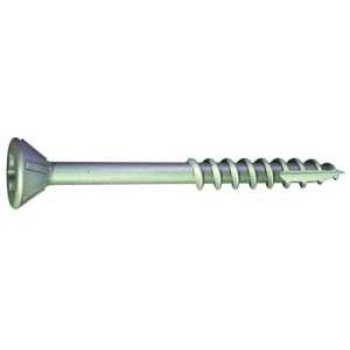 Grabber Construction VBG6150G Deck Screw, #6 Thread, 1-1/2 in L, Coarse Thread, Flat Head, Star Drive, QuickGrab Point