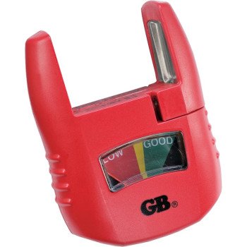 Gardner Bender GBT-3502 Battery Tester, Analog Display, Red