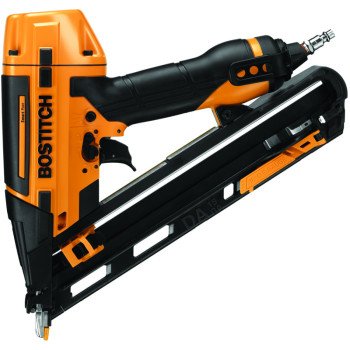 Bostitch BTFP72155 Finish Nailer Kit, 100 Magazine, Glue Collation, 2-1/2 in Fastener