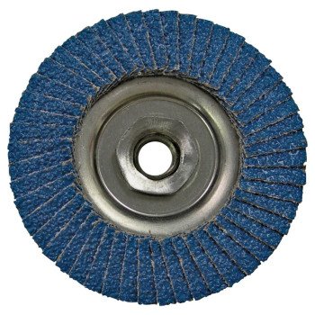 Vortec Pro 30827 Flap Disc, 4-1/2 in Dia, 5/8-11 Arbor, Non-Woven, 36 Grit, Coarse, Zirconia Aluminum Abrasive