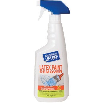 Motsenbocker's Lift Off 413-01 Latex Paint Remover, Liquid, Mild, Clear, 22 oz, Bottle