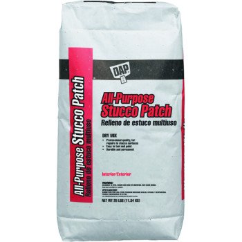 DAP 10502 Stucco Patch, Off-White, 25 lb Bag