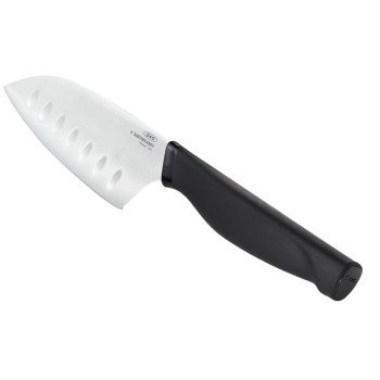 Good Grips 23081 Mini Santoku Knife, 4 in L Blade, Stainless Steel Blade