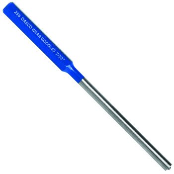 Dasco Pro 255-0 Roll Pin Punch, 3/16 in Tip, 4-1/2 in L, Steel