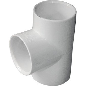 IPEX 435778 Pipe Tee, 1-1/4 in, Socket, PVC, White, SCH 40 Schedule, 150 psi Pressure