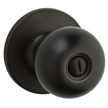 Weiser Regina Series SK3000RG 11P CP Privacy Door Knob, Venetian Bronze