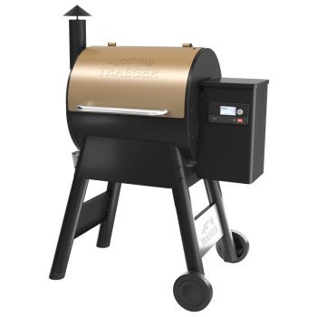 Traeger Pro 575 TFB57GZE Pellet Grill, 36,000 Btu, Black/Bronze