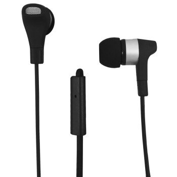 Zenith PM1001SEB Earbuds, Black