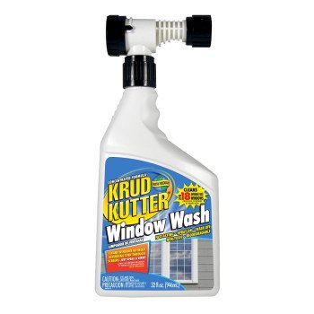 Krud Kutter WW32H4 Window Wash, 32 oz, Bottle, Liquid, Mild